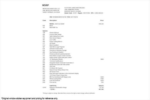 2025 Mercedes-Benz GLC 300 Base