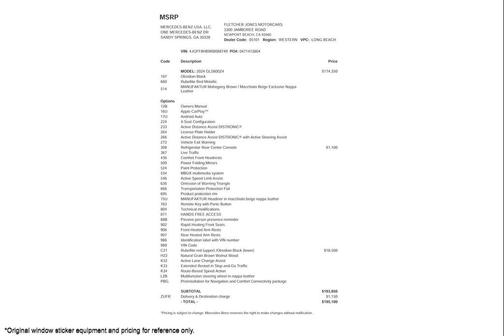 2024 Mercedes-Benz Maybach GLS 600 4MATIC