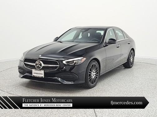 Black 2025 Mercedes-Benz C-Class C 300
