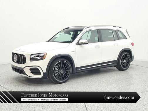 Polar White 2026 Mercedes-Benz AMG GLB 35 4MATIC