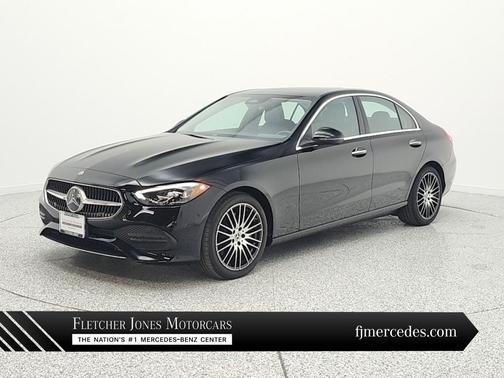 Black 2023 Mercedes-Benz C-Class Sedan