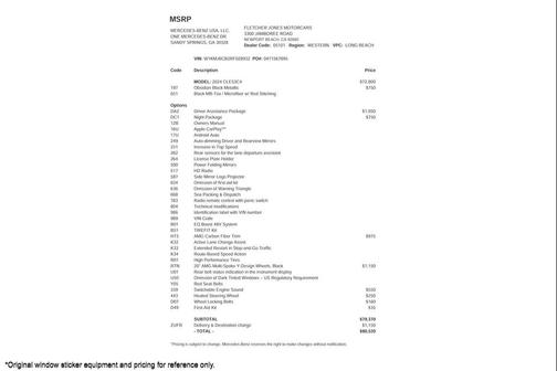2024 Mercedes-Benz AMG CLE 53 4MATIC+