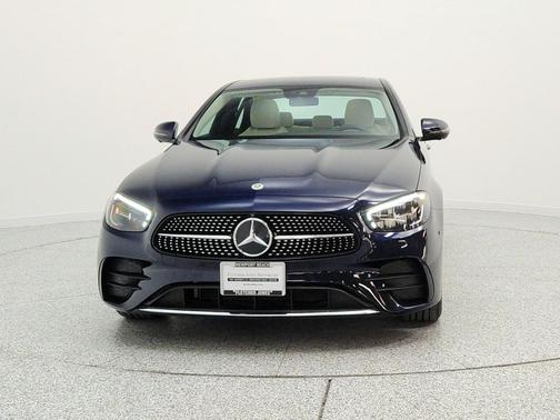 Nautical Blue Metallic 2022 Mercedes-Benz E-Class E 350 RWD Sedan