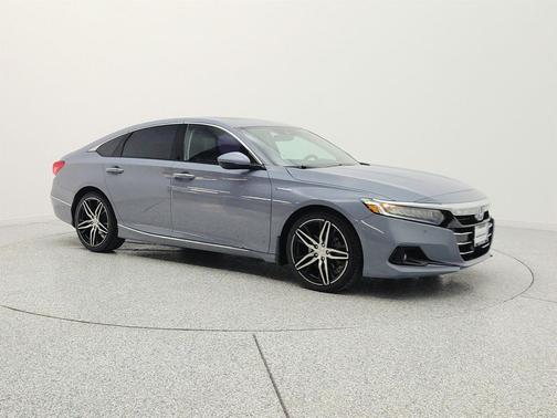 Sonic Gray Pearl 2021 Honda Accord Hybrid Touring