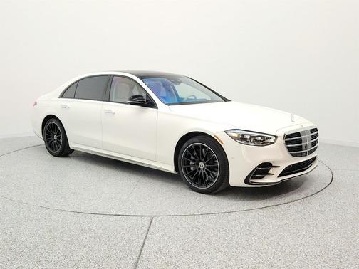 MANUFAKTUR Diamond White 2023 Mercedes-Benz S-Class 4MATIC