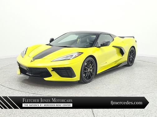Accelerate Yellow Metallic 2023 Chevrolet Corvette Stingray w/2LT
