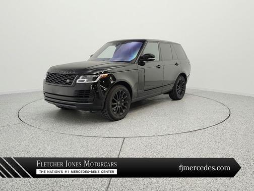 Santorini Black Metallic 2021 Land Rover Range Rover SWB