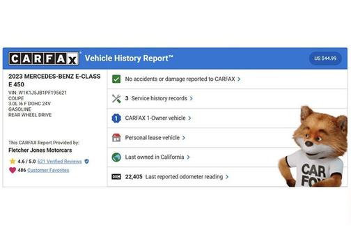 2023 Mercedes-Benz E-Class E 450 RWD Coupe