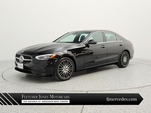 Black 2026 Mercedes-Benz C-Class C 300