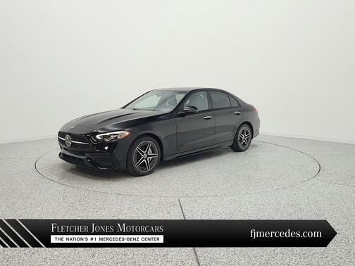 Black 2024 Mercedes-Benz C-Class C 300