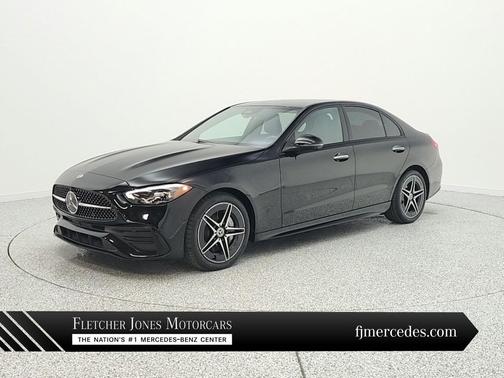 Black 2024 Mercedes-Benz C-Class C 300