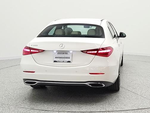 Polar White 2023 Mercedes-Benz C-Class Sedan