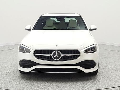 Polar White 2023 Mercedes-Benz C-Class Sedan
