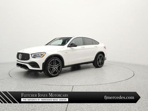 Polar White 2023 Mercedes-Benz AMG GLC 43 4MATIC Coupe