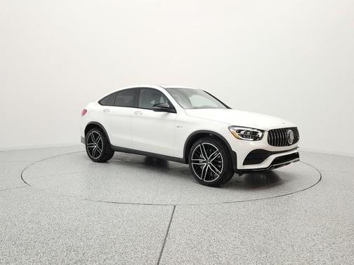 Polar White 2023 Mercedes-Benz AMG GLC 43 4MATIC Coupe