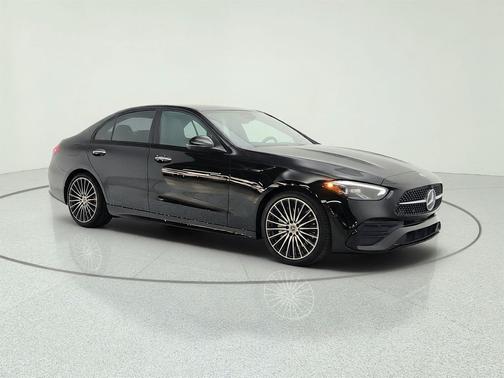 Black 2024 Mercedes-Benz C-Class C 300 Sedan