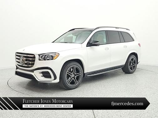 MANUFAKTUR Moonlight White Metallic 2026 Mercedes-Benz GLS 450 4MATIC