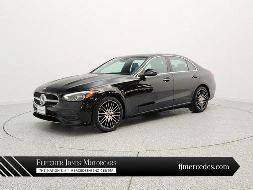 Black 2023 Mercedes-Benz C-Class Sedan