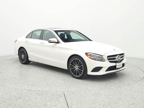 Polar White 2021 Mercedes-Benz C-Class Sedan