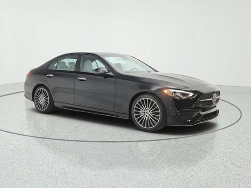 Black 2026 Mercedes-Benz C-Class C 300