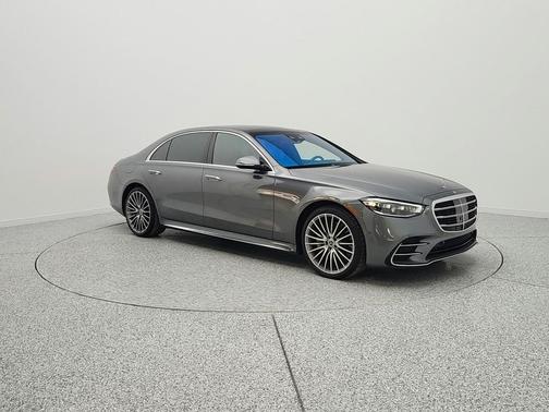 Selenite Grey 2023 Mercedes-Benz S-Class 4MATIC