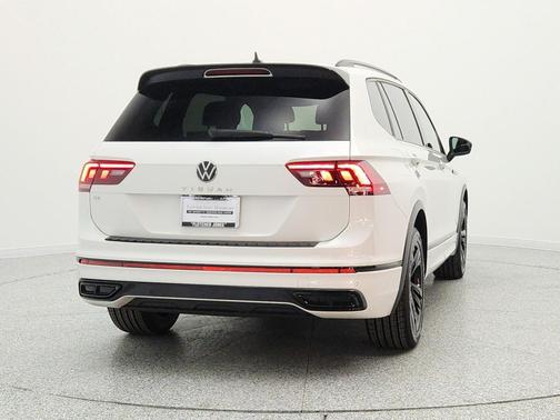 Opal White Pearl 2023 Volkswagen Tiguan 2.0T SE R-Line Black