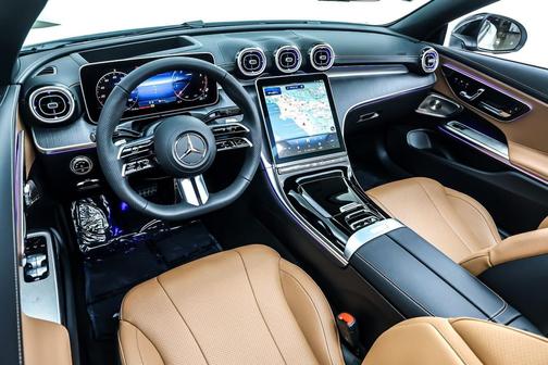 Polar White 2026 Mercedes-Benz CLE 300 4MATIC Cabriolet