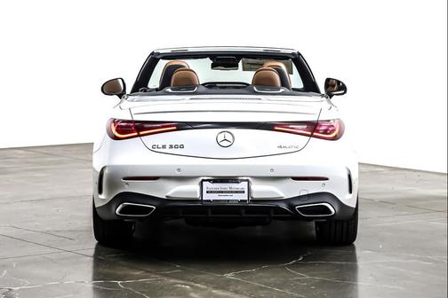 Polar White 2026 Mercedes-Benz CLE 300 4MATIC Cabriolet