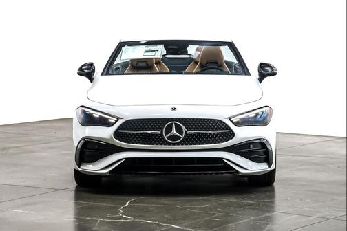 Polar White 2026 Mercedes-Benz CLE 300 4MATIC Cabriolet