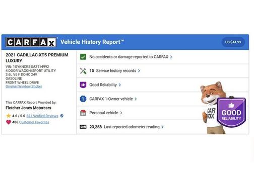 2021 Cadillac XT5 Premium Luxury