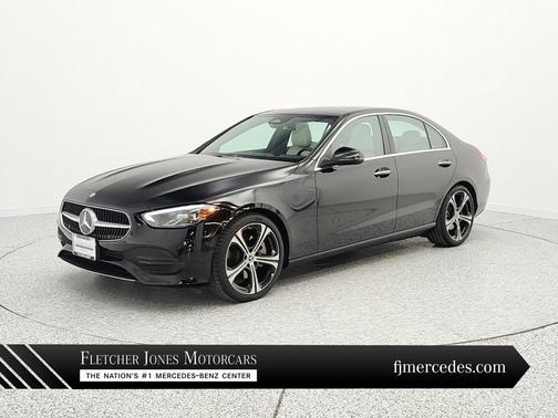 Black 2022 Mercedes-Benz C-Class Sedan