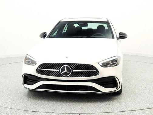 Polar White 2023 Mercedes-Benz C-Class Sedan