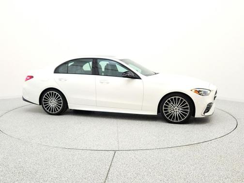 Polar White 2023 Mercedes-Benz C-Class Sedan