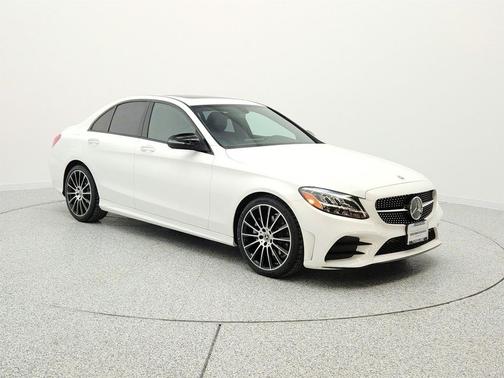 Polar White 2021 Mercedes-Benz C-Class Sedan