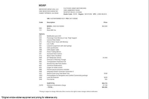 2024 Mercedes-Benz GLE 350 4MATIC