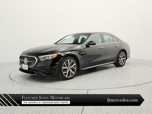 Black 2026 Mercedes-Benz E-Class E 350 RWD Sedan