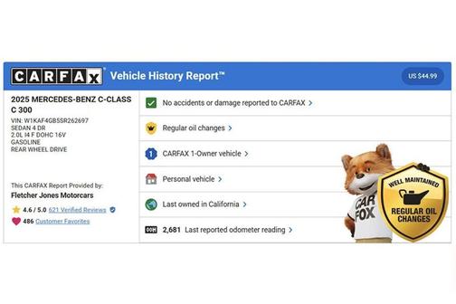 2025 Mercedes-Benz C-Class C 300