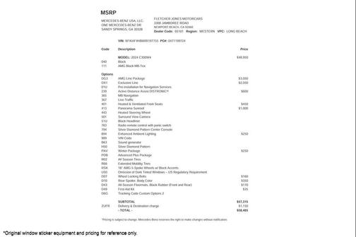 2024 Mercedes-Benz C-Class C 300 4MATIC