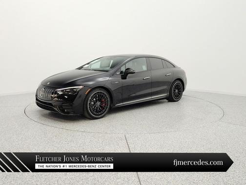 Obsidian Black Metallic 2023 Mercedes-Benz AMG EQE 4MATIC+