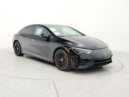 Obsidian Black Metallic 2023 Mercedes-Benz AMG EQE 4MATIC+