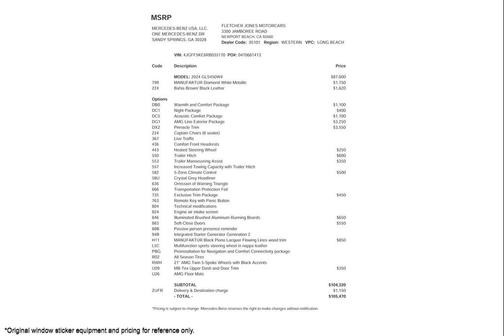2024 Mercedes-Benz GLS 450 4MATIC