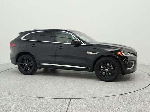 Santorini Black 2021 Jaguar F-PACE R-Dynamic S P400 AWD Automatic