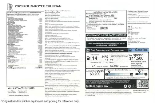 2023 Rolls-Royce Cullinan Sport Utility