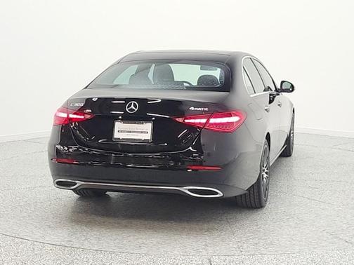 Black 2024 Mercedes-Benz C-Class C 300 4MATIC