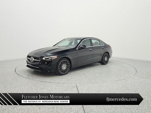 Black 2024 Mercedes-Benz C-Class C 300 4MATIC