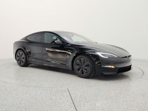 Solid Black 2022 Tesla Model S Dual Motor All-Wheel Drive