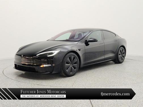 Solid Black 2022 Tesla Model S Dual Motor All-Wheel Drive