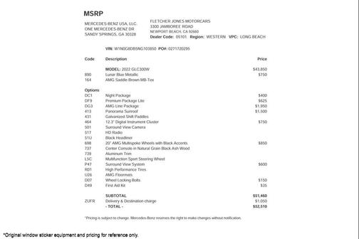 2022 Mercedes-Benz GLC 300 Base