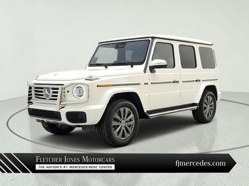 Polar White 2026 Mercedes-Benz G-Class G 550