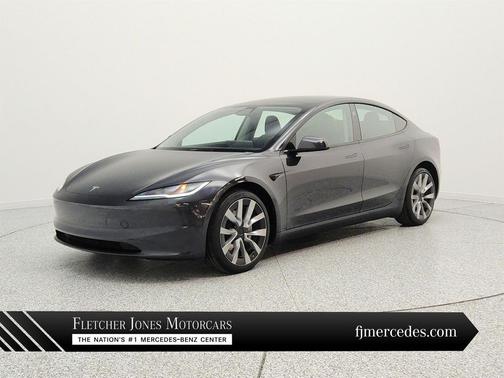 Stealth Grey 2024 Tesla Model 3 Long Range